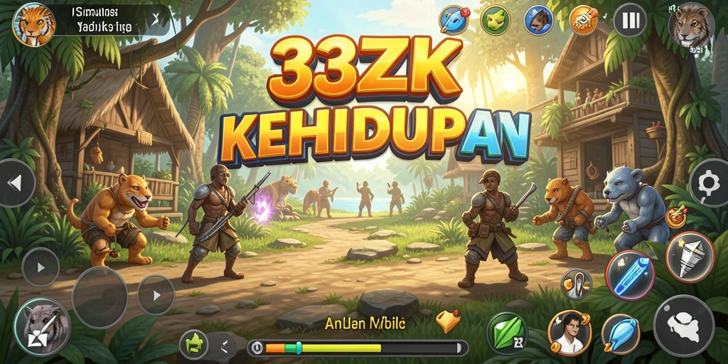 Tampilan screenshot gameplay 33ZK yang seru dan interaktif.