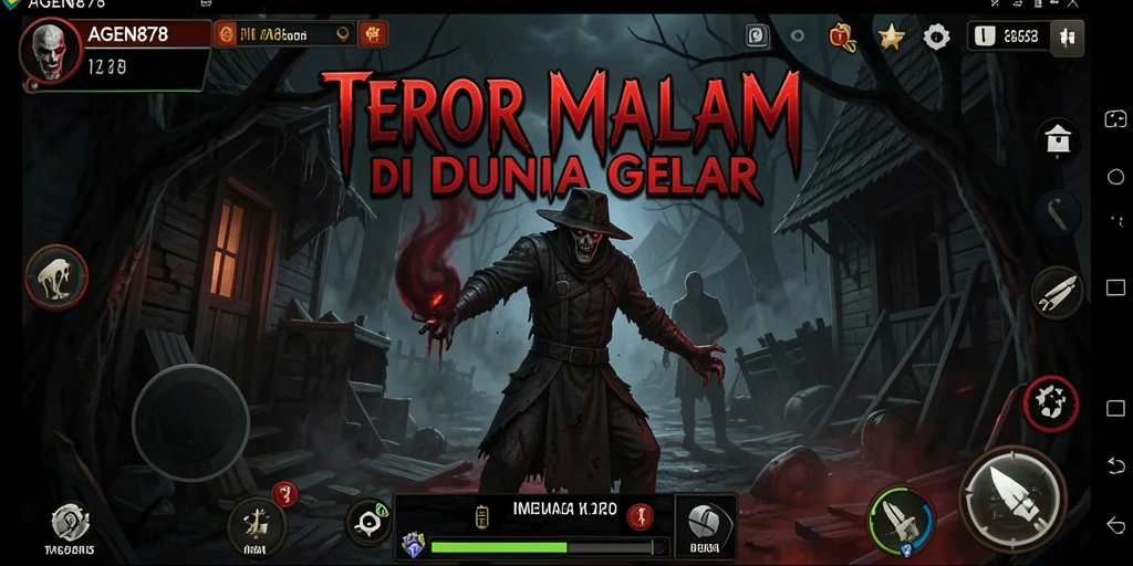 Gameplay mencekam di AGEN878 dengan suasana mengerikan.