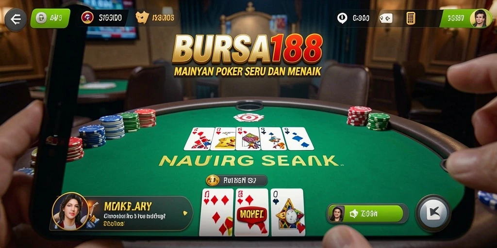 Tampilan gameplay seru di BURSA188 dengan fitur poker menarik.