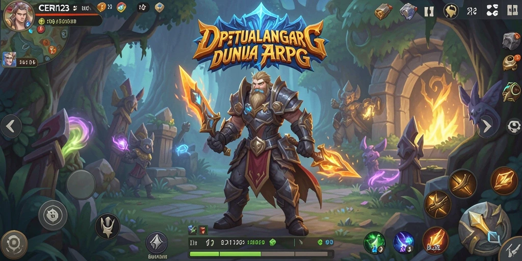 Gameplay menarik dengan pertarungan mendebarkan dalam CERI123.
