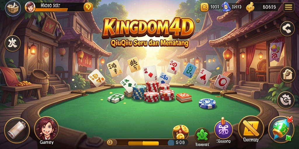 Tampilan gameplay KINGDOM4D yang seru dan menantang.